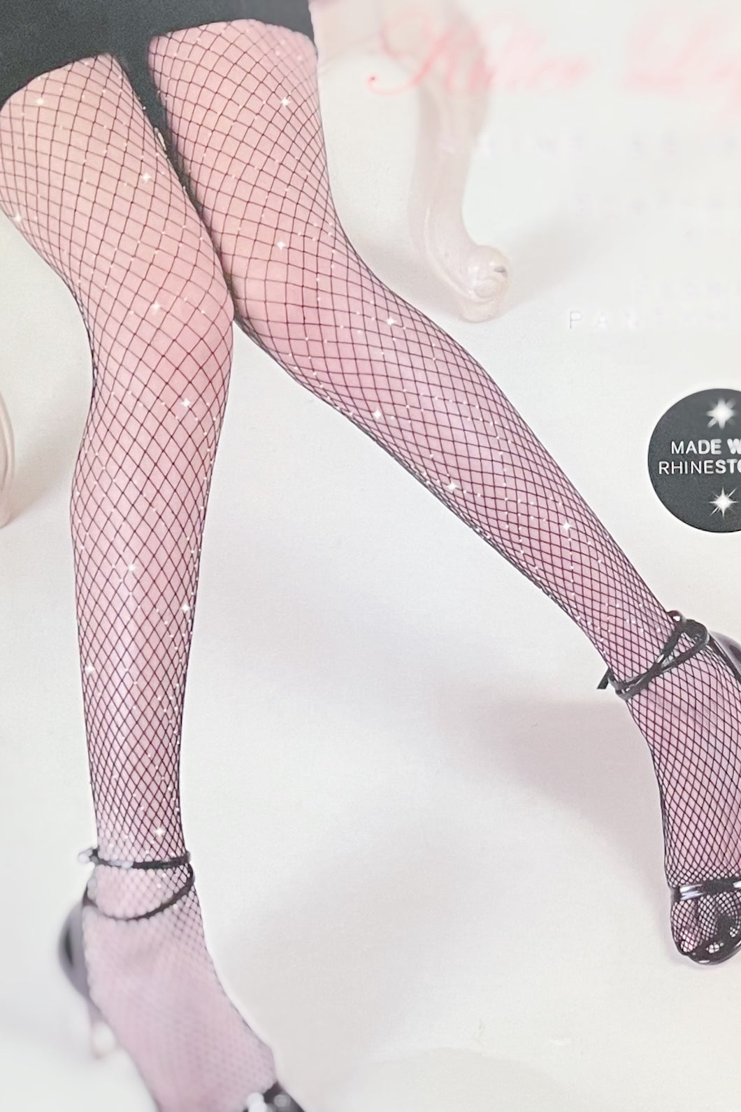 Rhinestone Scattered Fishnets