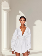 Load image into Gallery viewer, Suited Shirt Dress
