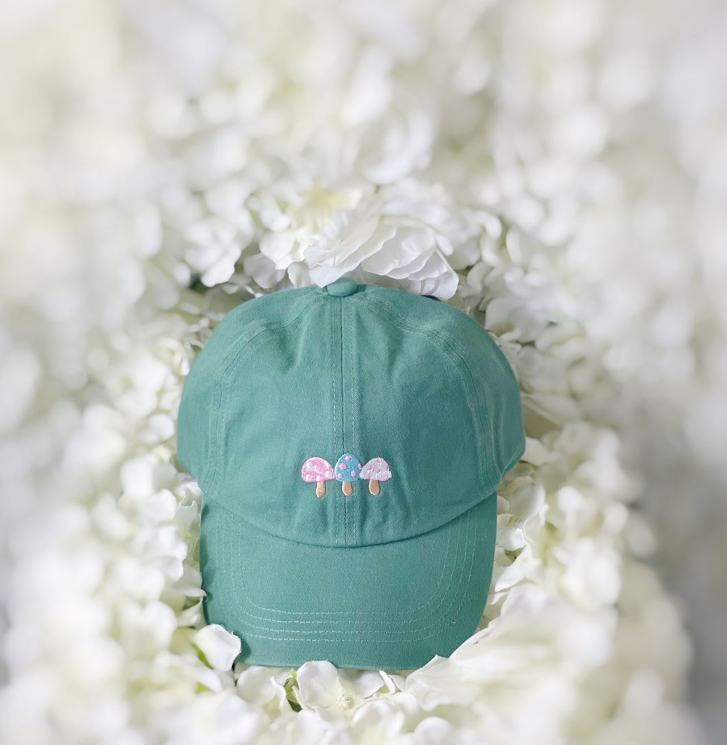 Sage Mushroom Trucker Cap