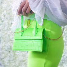 Load image into Gallery viewer, Neon Lime Green Purse
