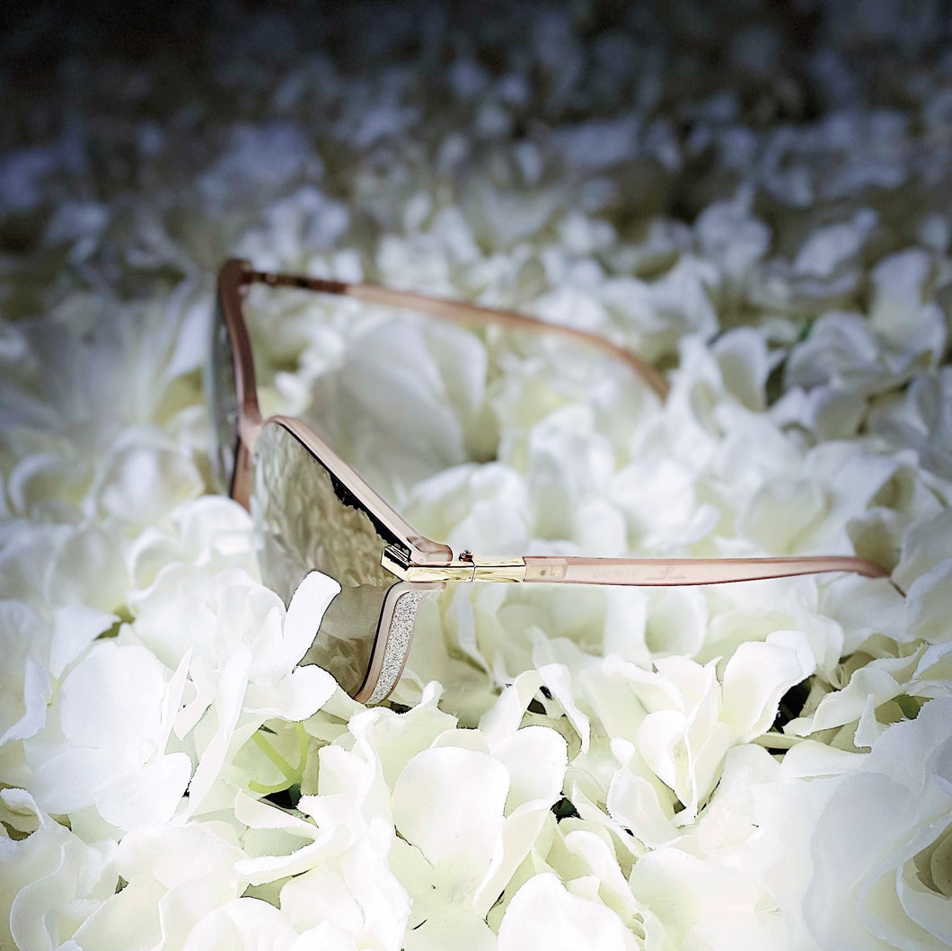 Tan Square Sunglasses