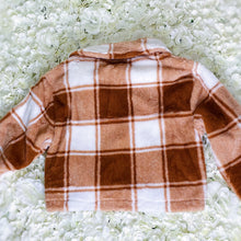 Load image into Gallery viewer, Brown Cherrie Plait  Jacket
